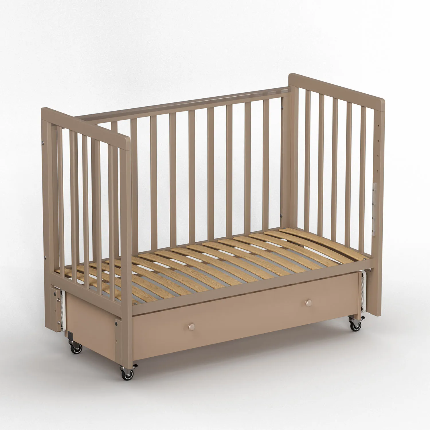 Кровать ANTEMI Classic Sleep 120х60 с ящиком-маятником
