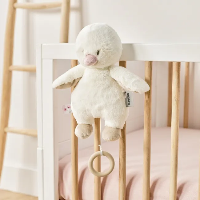 Игрушка мягкая Nattou Musical Soft toy FANFAN Утёнок музыкальная 759441