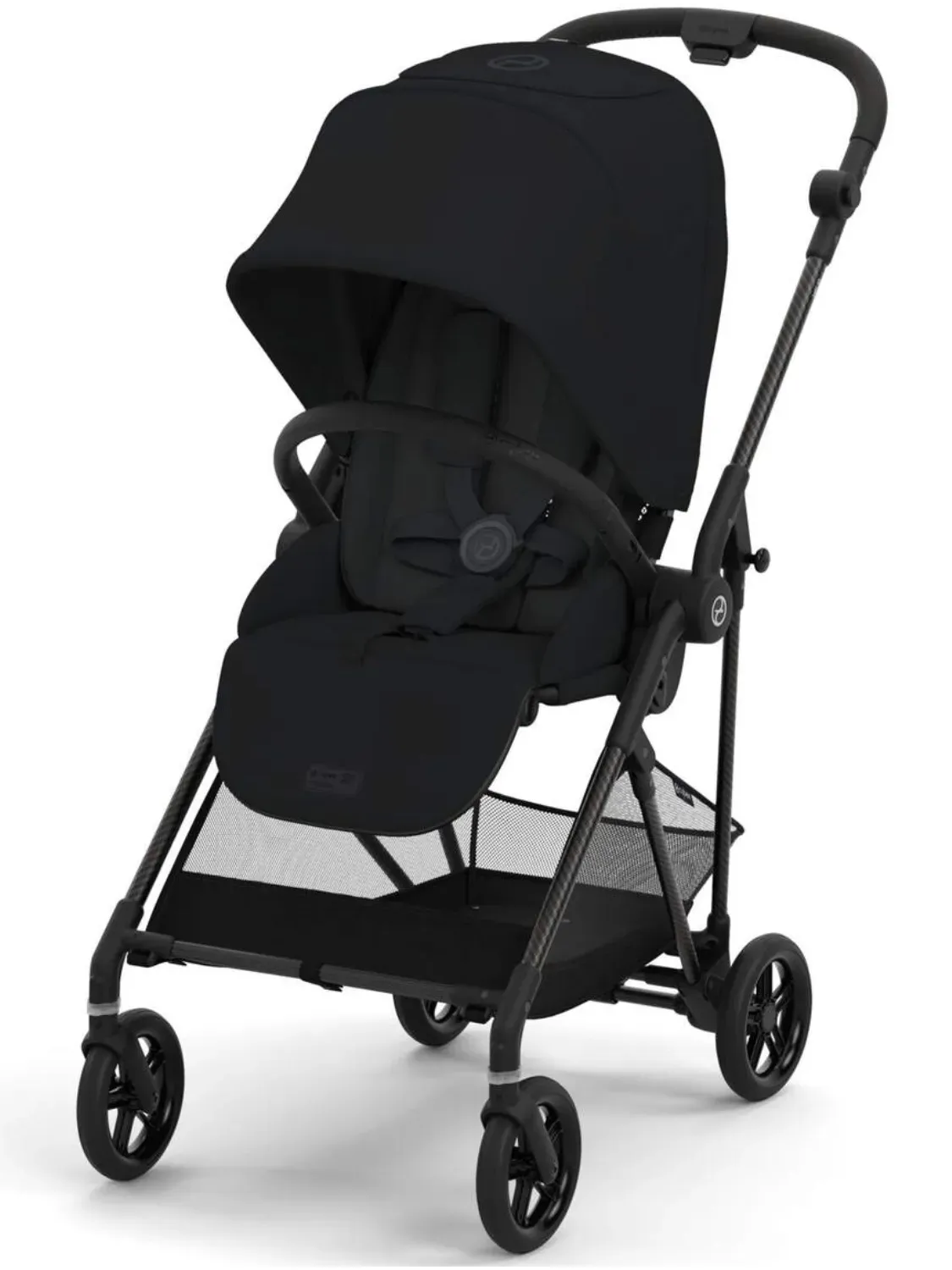 Коляска прогулочная Cybex Melio Carbon с дождевиком