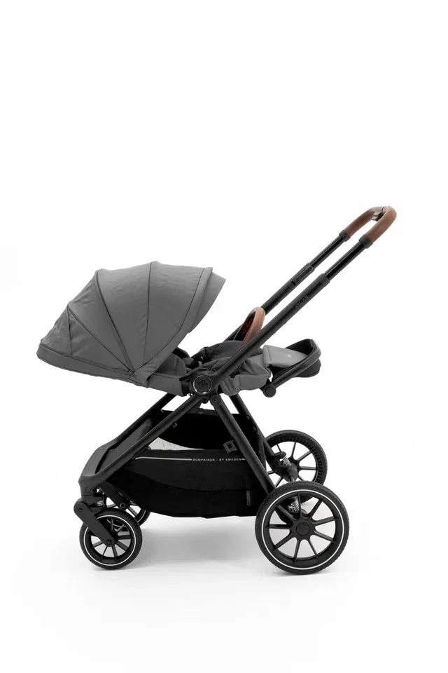 Коляска 2 в 1 Bumprider Atlas, большая люлька, пружинная амортизация