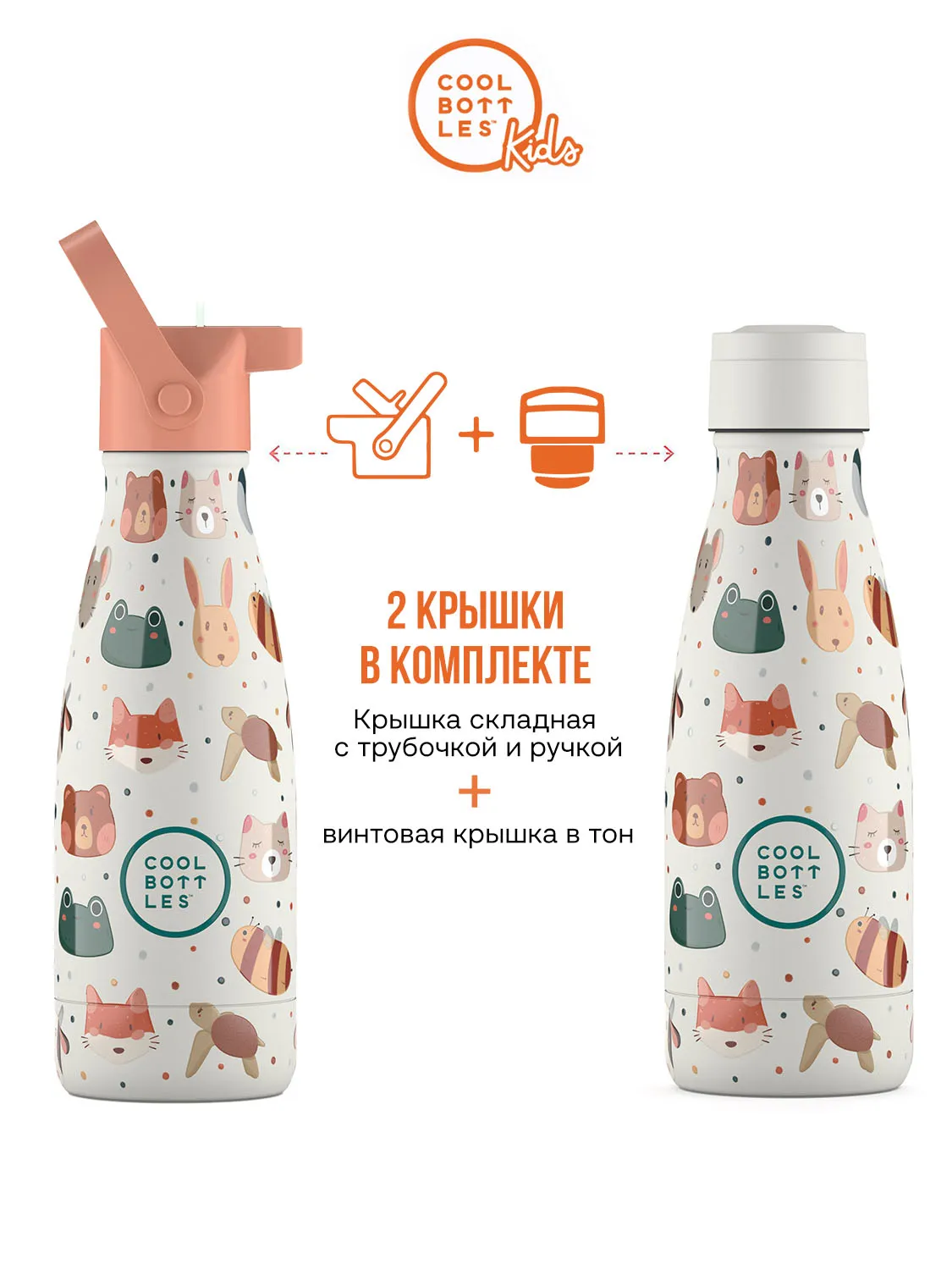Термос–термобутылка Cool Bottles Kids 260мл