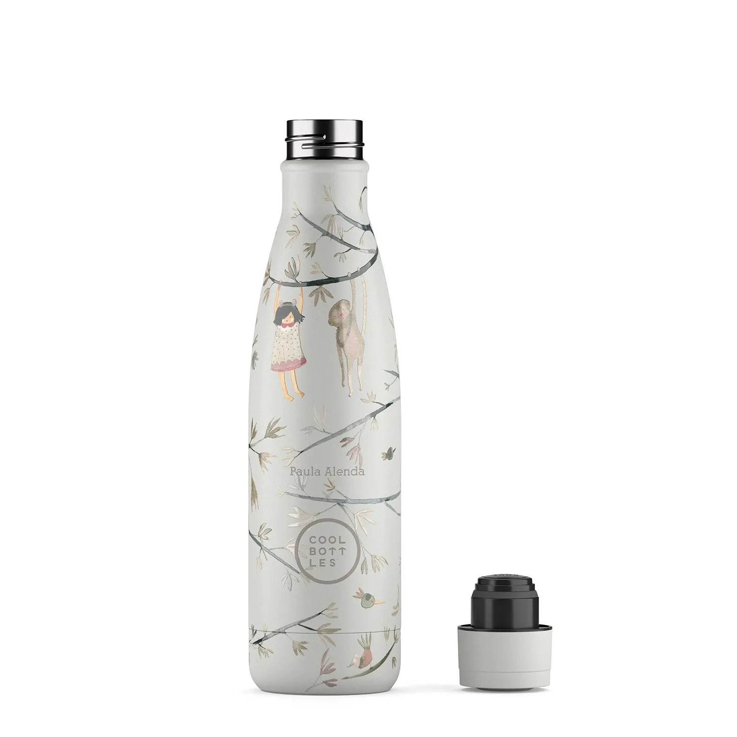 Термос-термобутылка Cool Bottles Paula Alenda Hanging Friends 500 мл