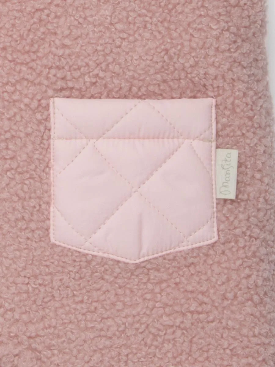 Комбинезон детский Mansita Teddy утеп. с закрытой стопой, р.62-68