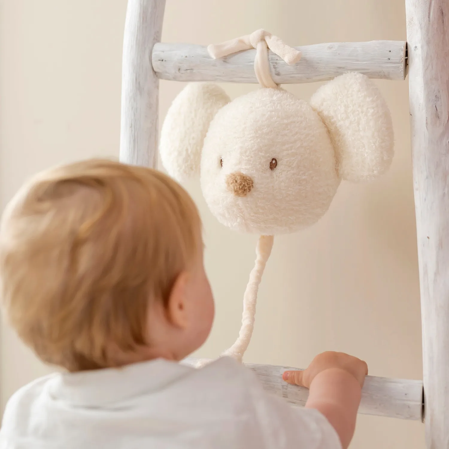 Игрушка мягкая Nattou Musical Soft toy TEDDY Мышка музыкальная 856157
