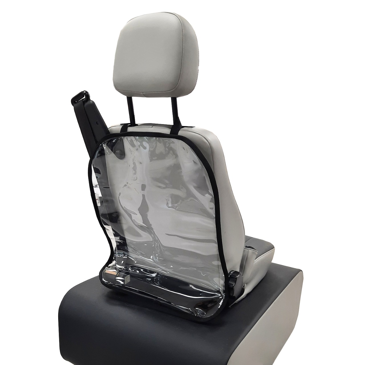 Защита спинки переднего сидения автомобиля Fiorellino FrontSeat Transparent (ПВХ 700 микрон)