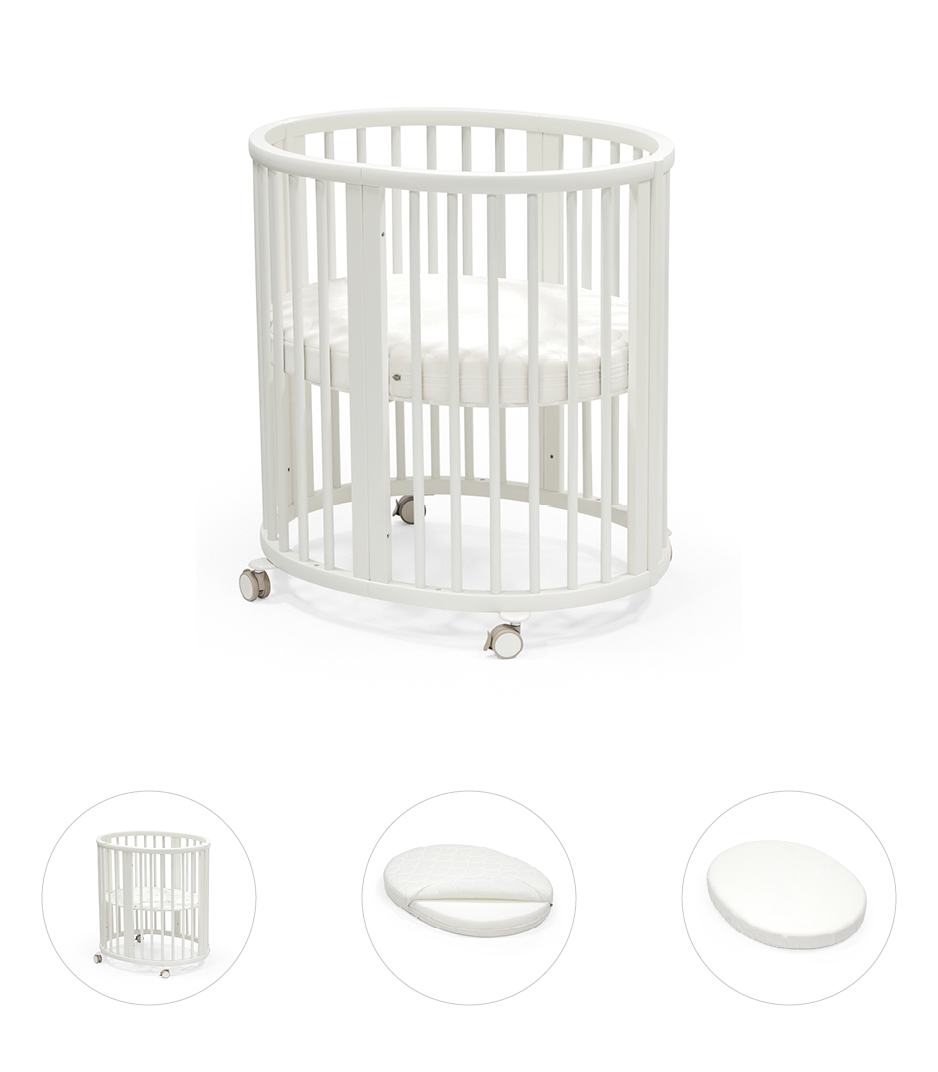 Комплект Stokke 3 предмета: Люлька Sleepi Mini + Матрасик + Простыня