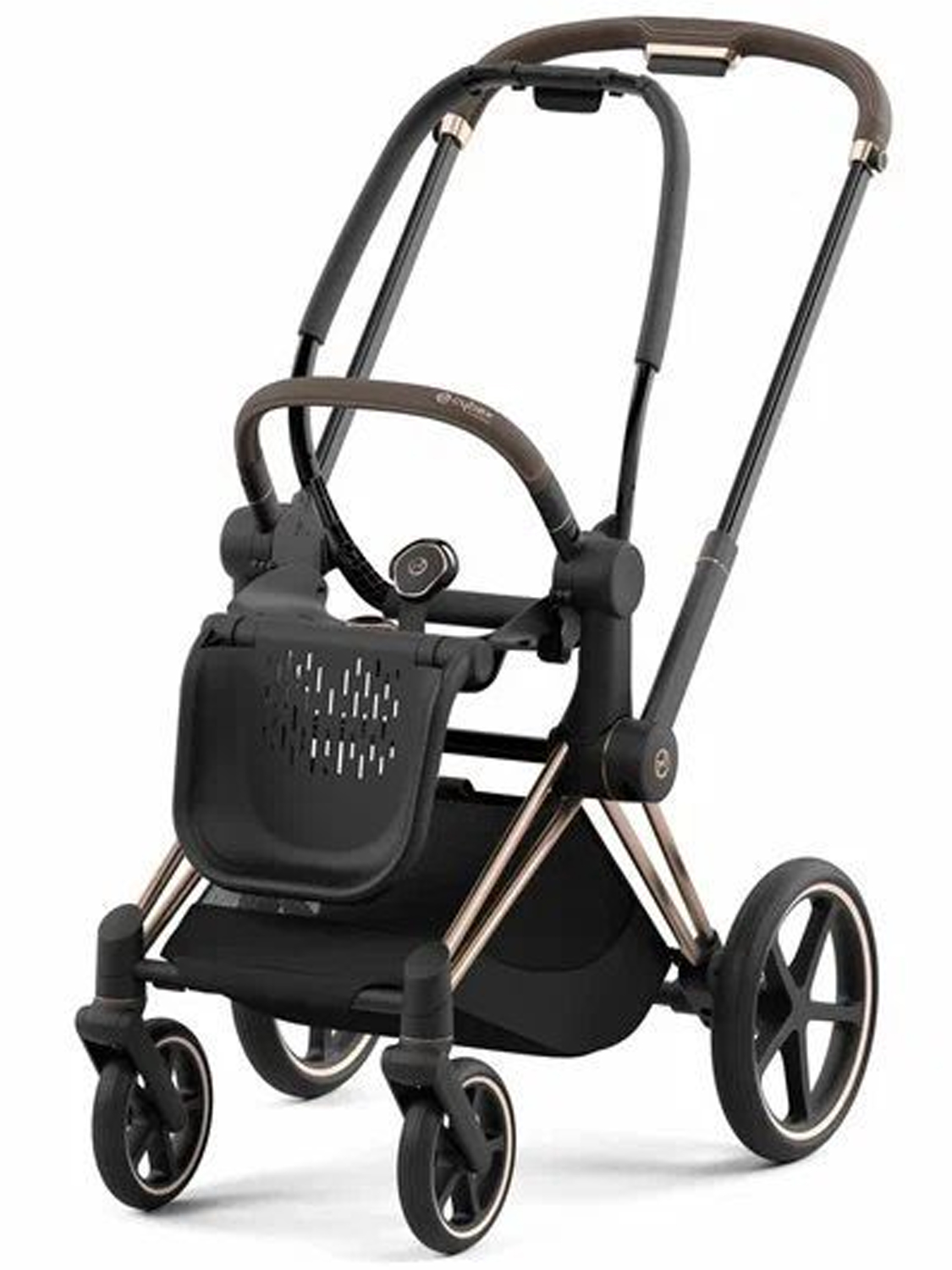 Коляска-люлька Cybex Priam IV FE шасси Rosegold