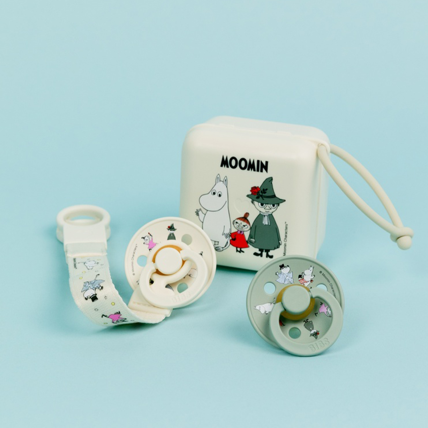 Пустышка латексная BIBS x Moomin Colour, 6+ мес