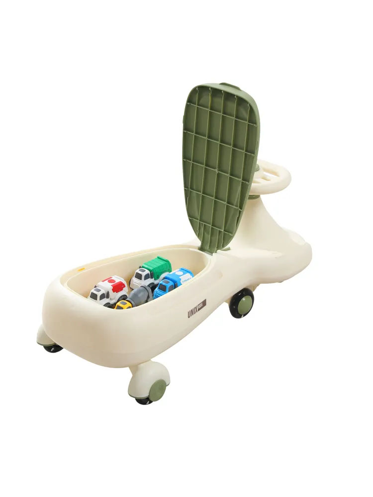 Толокар UNIX Kids Bibicar V2 бесшумные колеса, музыка