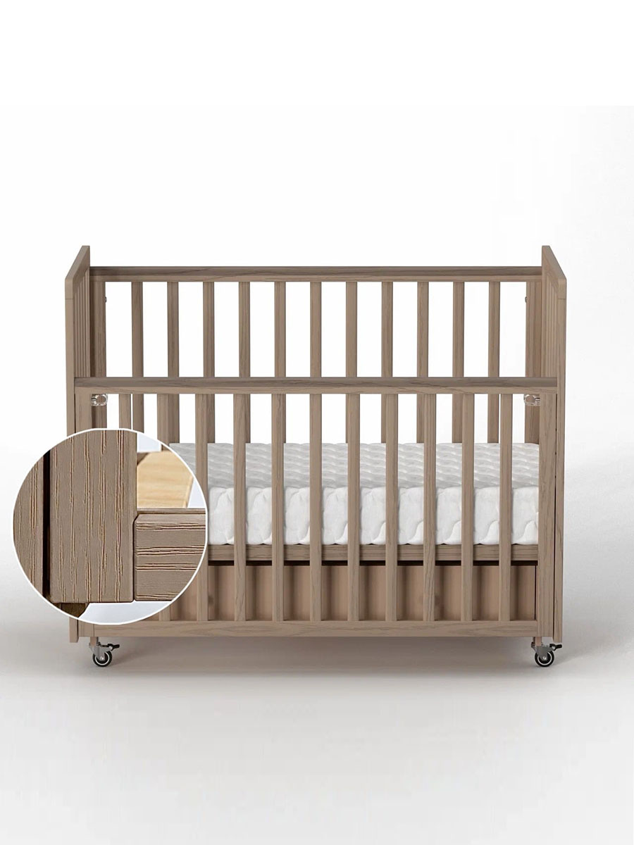 Кровать ANTEMI Classic Sleep Premium 120х60 с ящиком-маятником