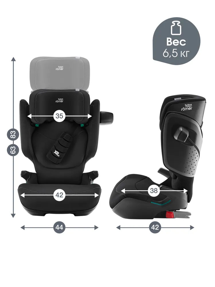 Автокресло 2/3 Britax Roemer KIDFIX PRO i-SIZE Classic