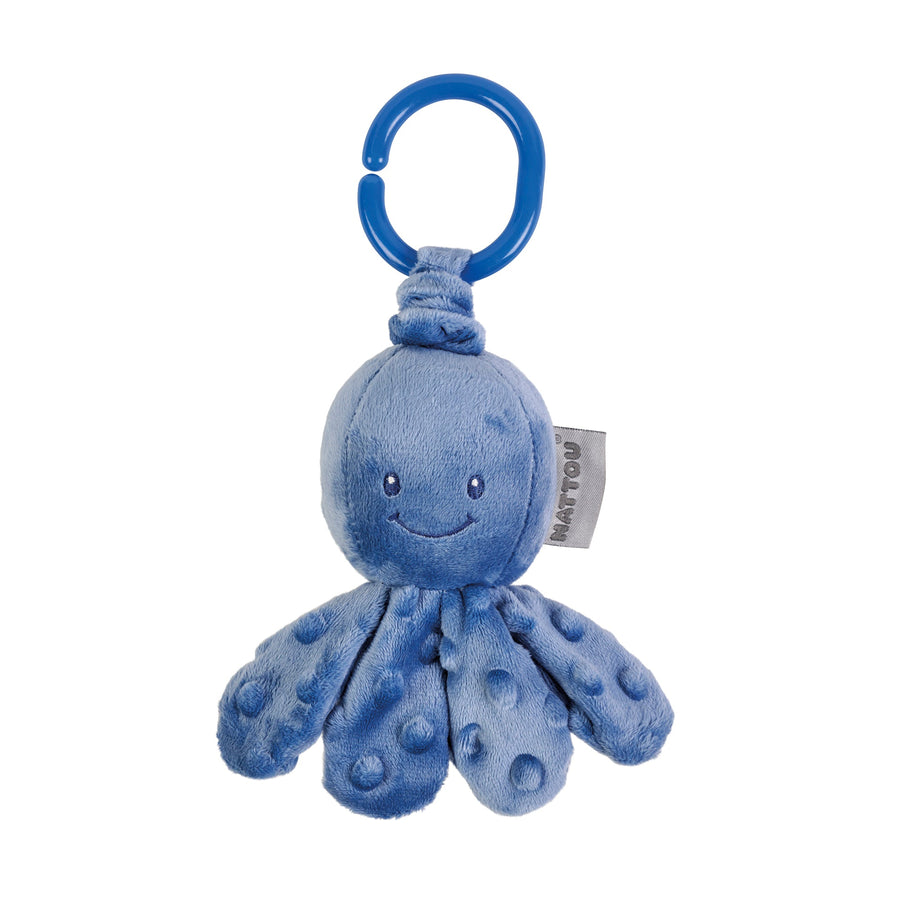 Игрушка мягкая Nattou Soft toy Lapidou Octopus Осьминог с вибрацией