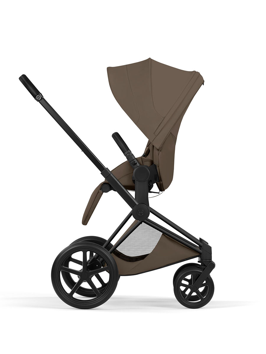Коляска 2 в 1 Cybex Priam (5) Style шасси Matt Black