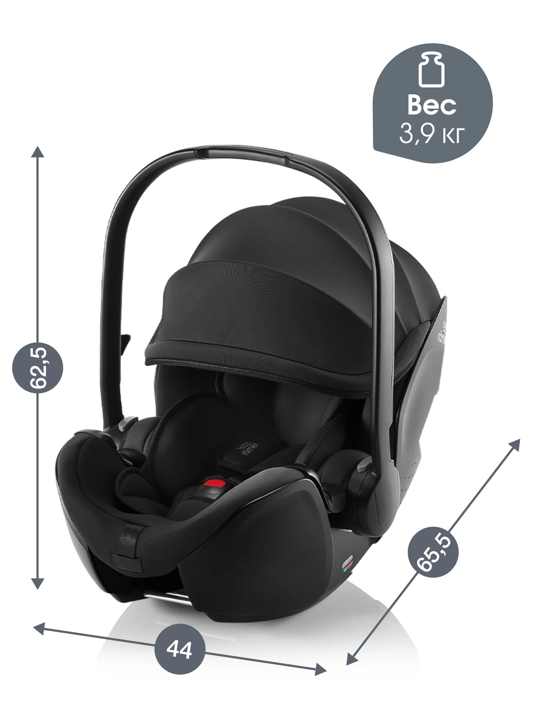 Автокресло 0+ Britax Roemer BABY-SAFE PRO