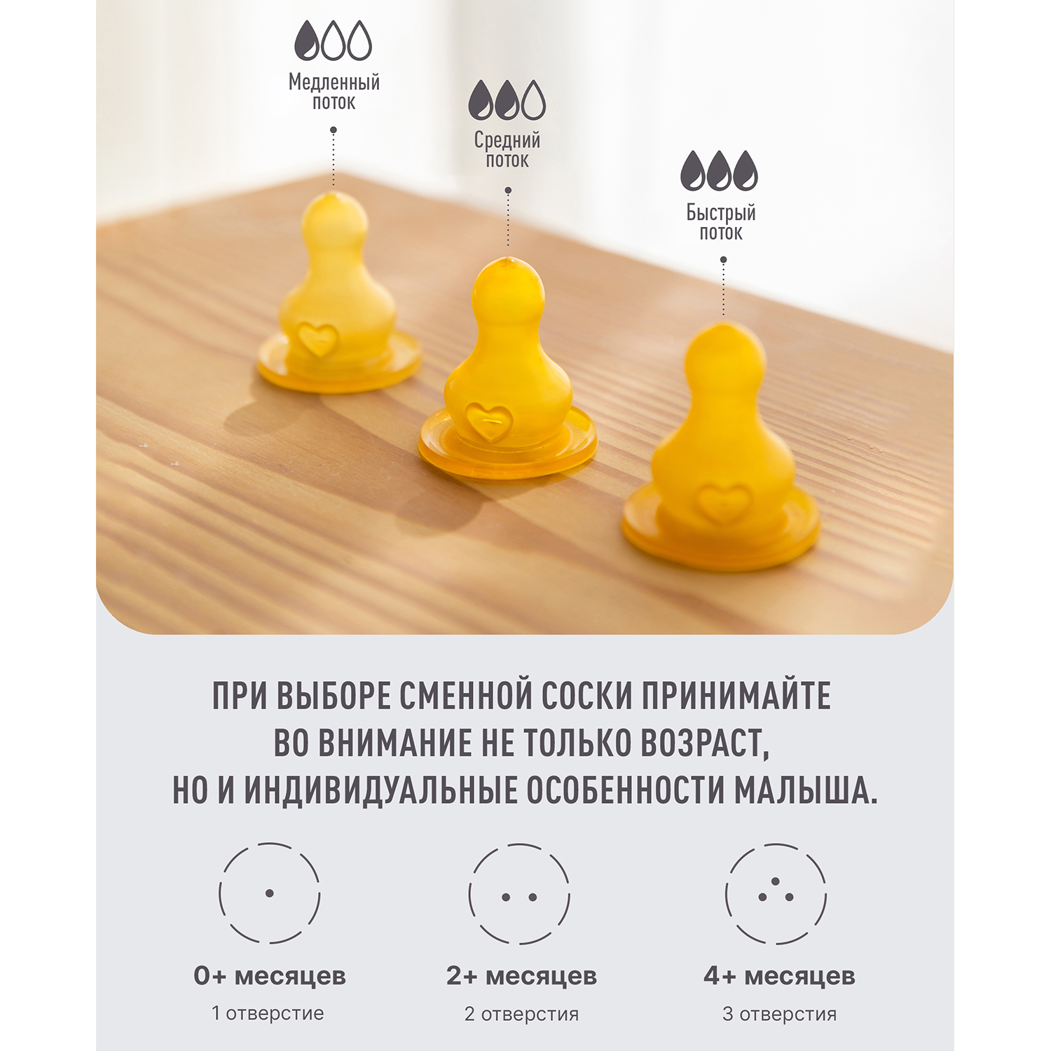 Бутылочка для кормления BIBS с латексной соской медленный поток 150 мл