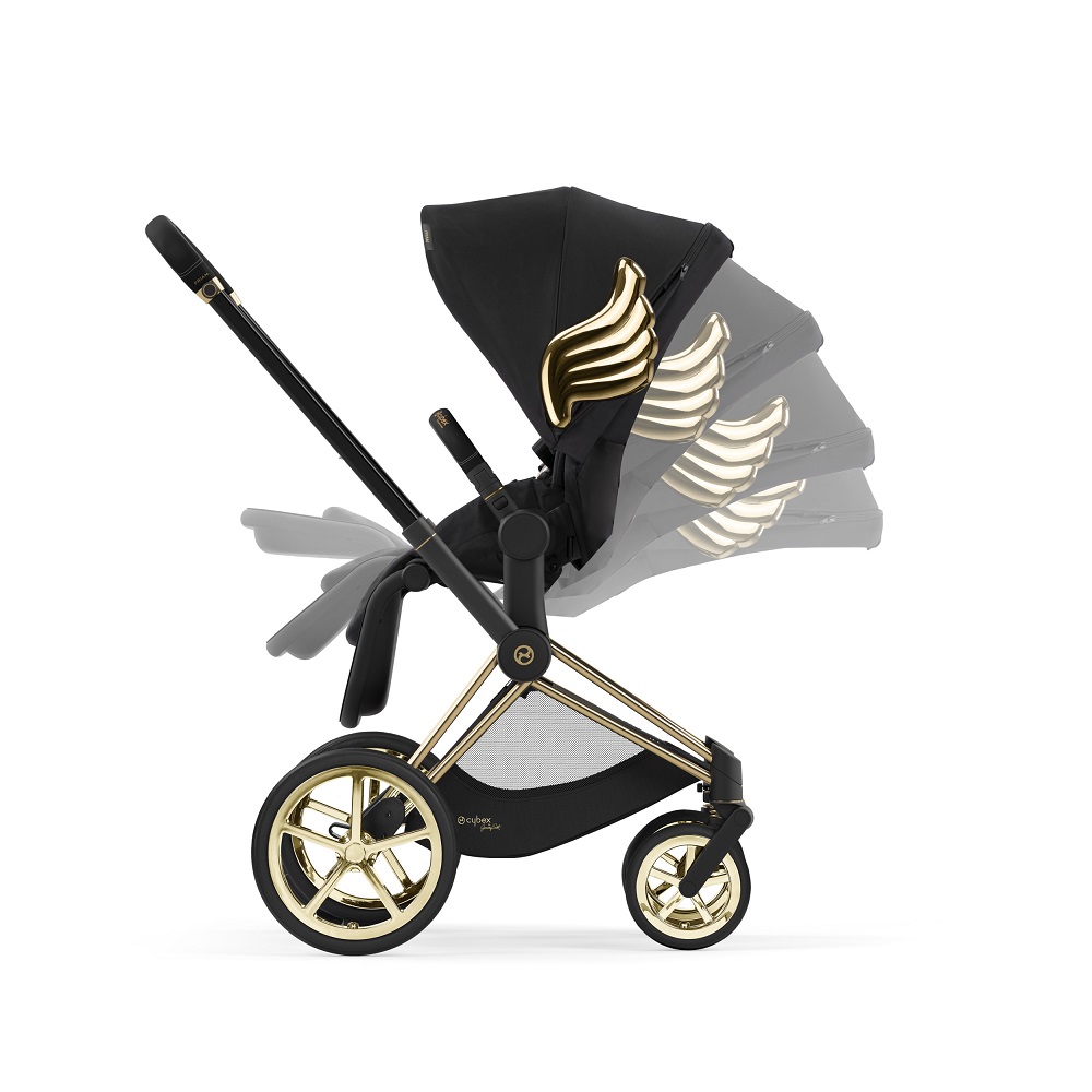 Коляска 2 в 1 Cybex Priam IV FE Jeremy Scott Wings