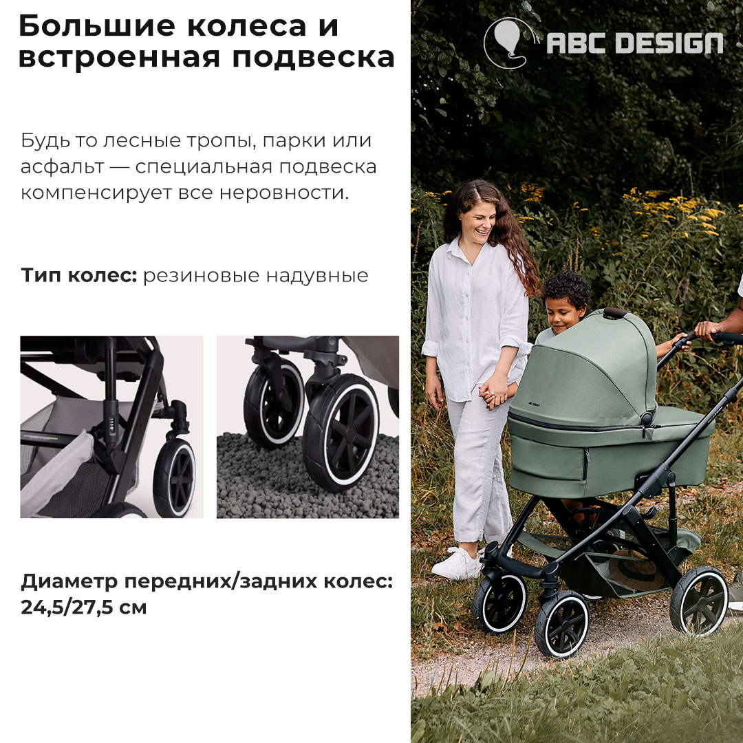 Коляска 2 в 1 ABC-Design Salsa 5 Air