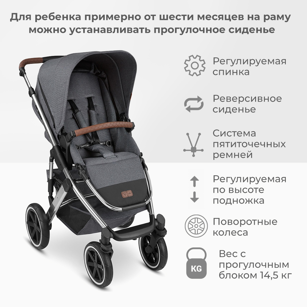 Коляска 2 в 1 ABC-Design Salsa 4 Air