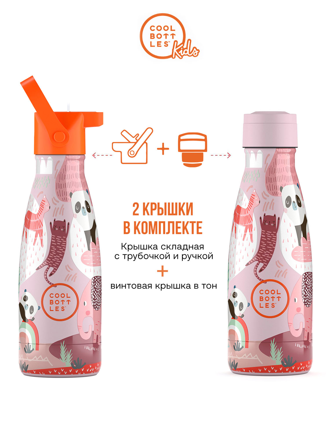 Термос–термобутылка Cool Bottles Kids 260мл