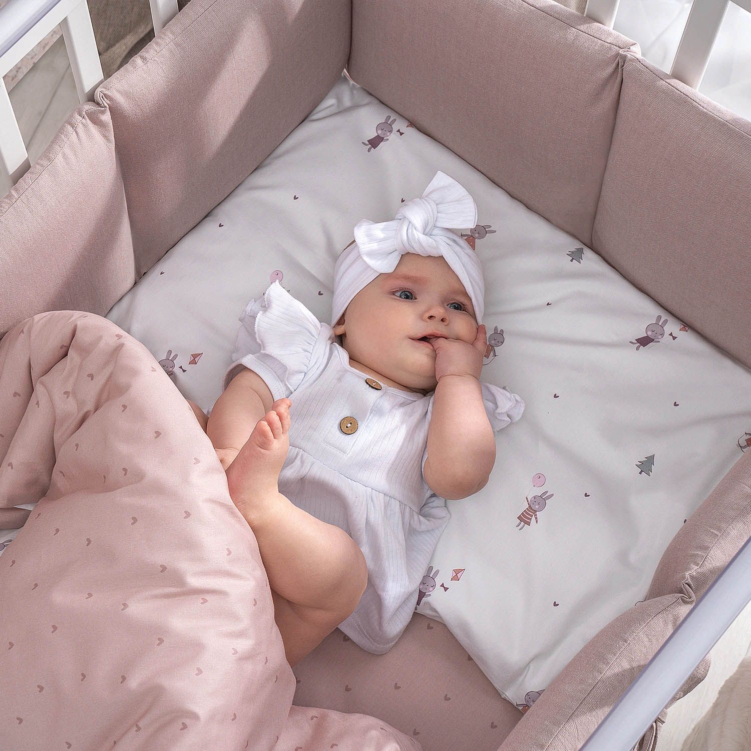 Постельное белье Perina Bunnies 120х60 см 3 предмета