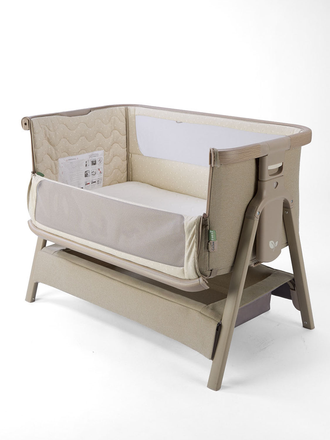 Колыбель приставная Tutti Bambini CoZee Air 2 Soft c колесами