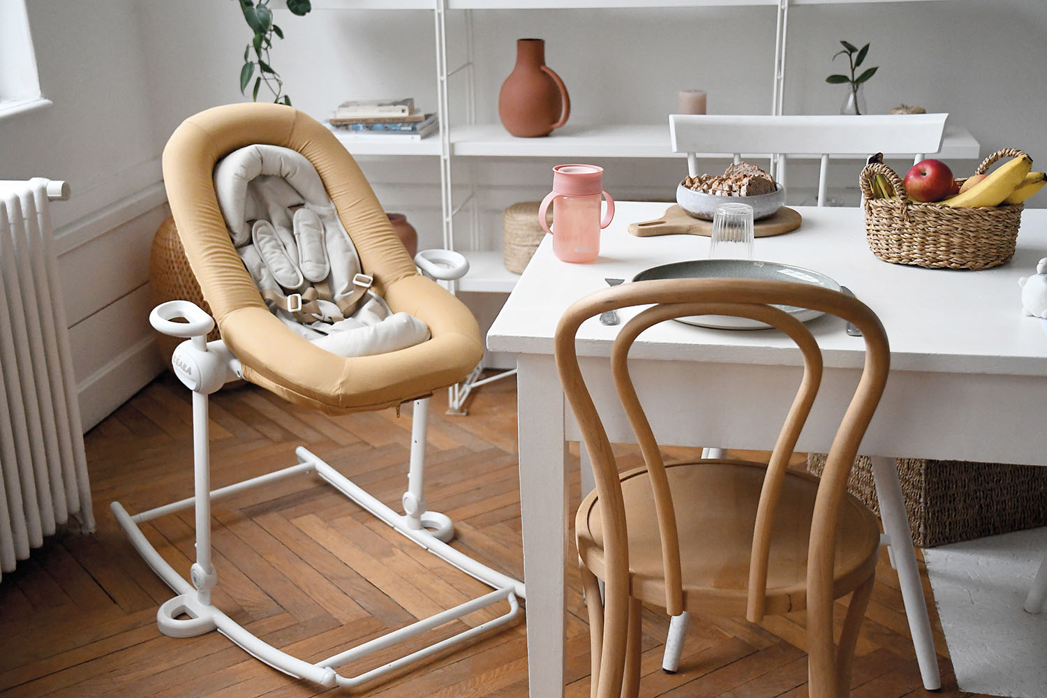 Шезлонг Beaba UP & DOWN OCRE / TRANSAT UP & DOWN + EU