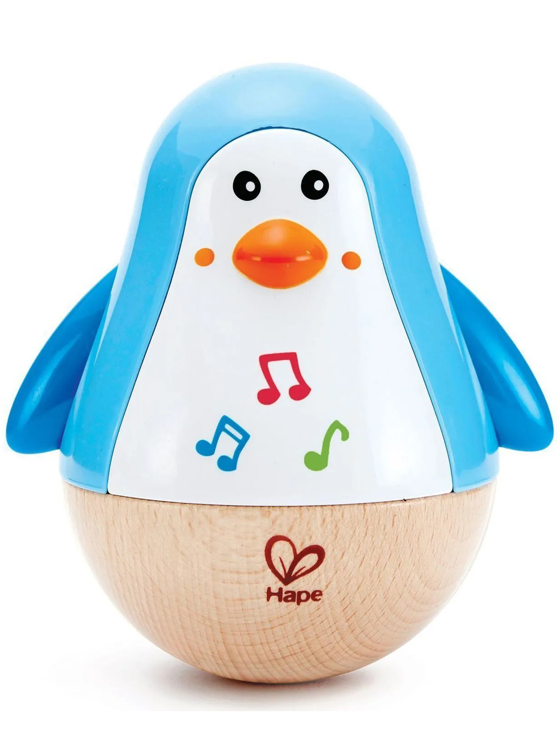 Музыкальная игрушка-неваляшка Hape «Пингвин»