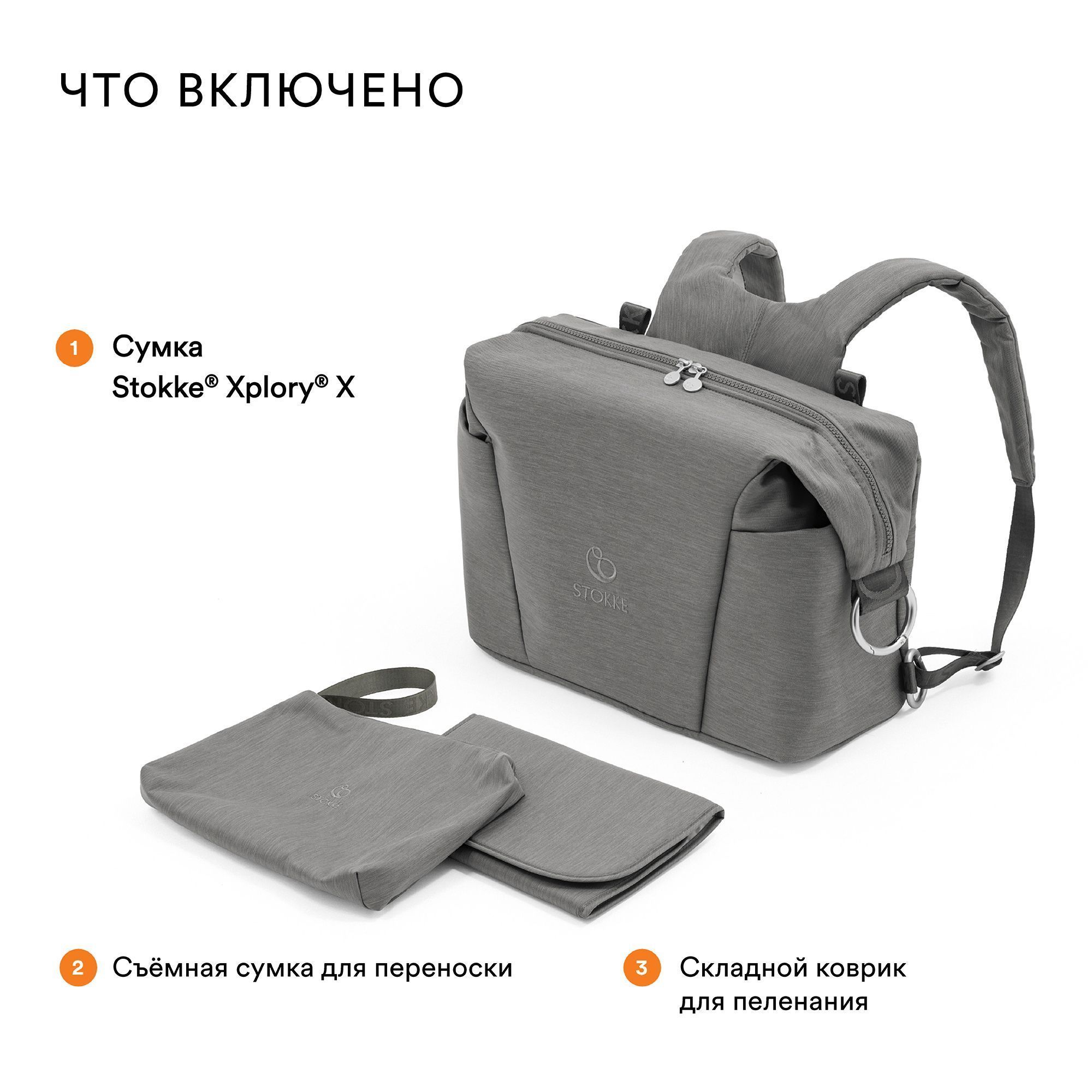 Сумка для мамы Stokke Xplory X Changing Bag