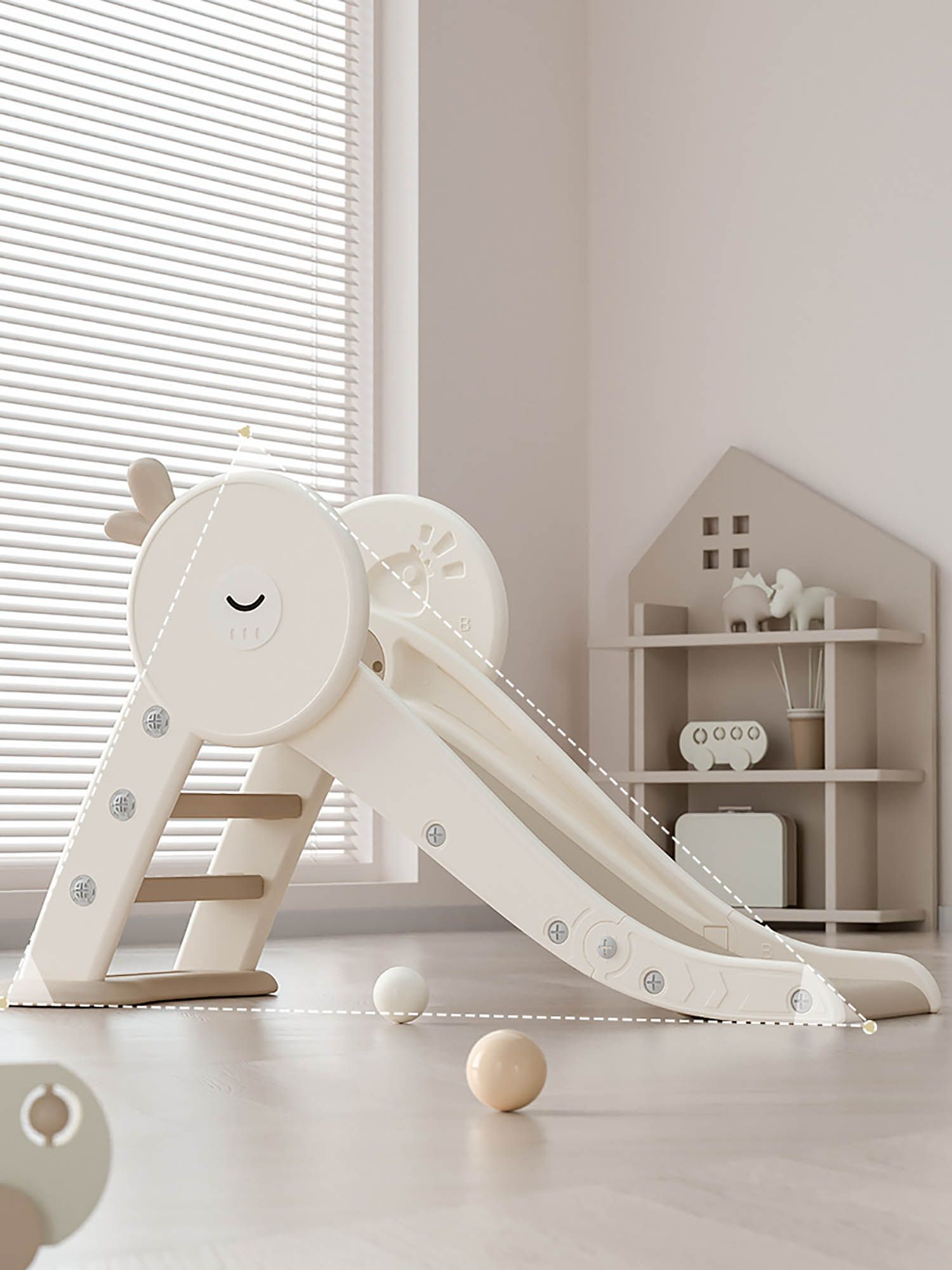 Горка UNIX Kids Camel PPSL127WHCL