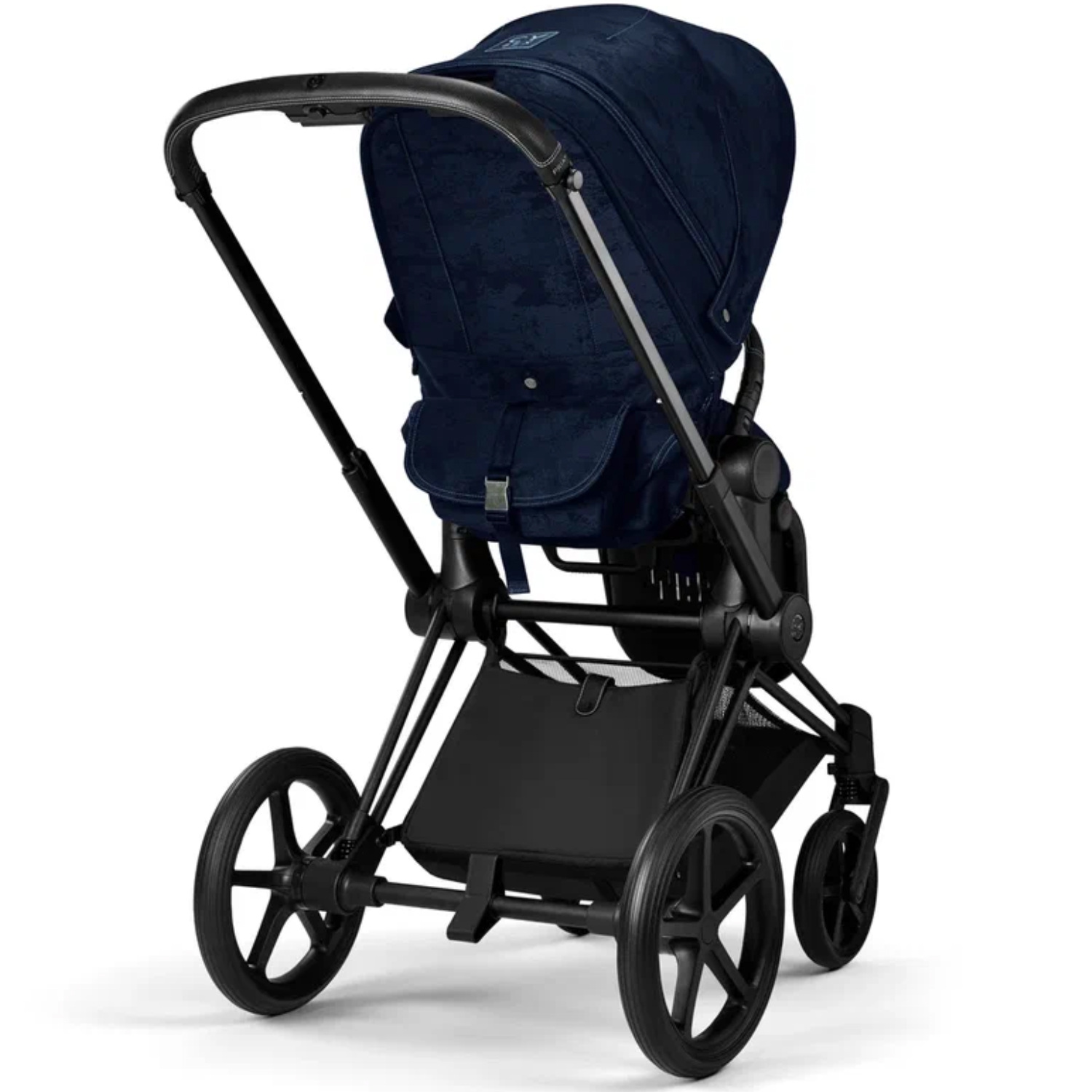Коляска 2 в 1 Cybex PRIAM IV FE Rebellious Luxury /Matt Black
