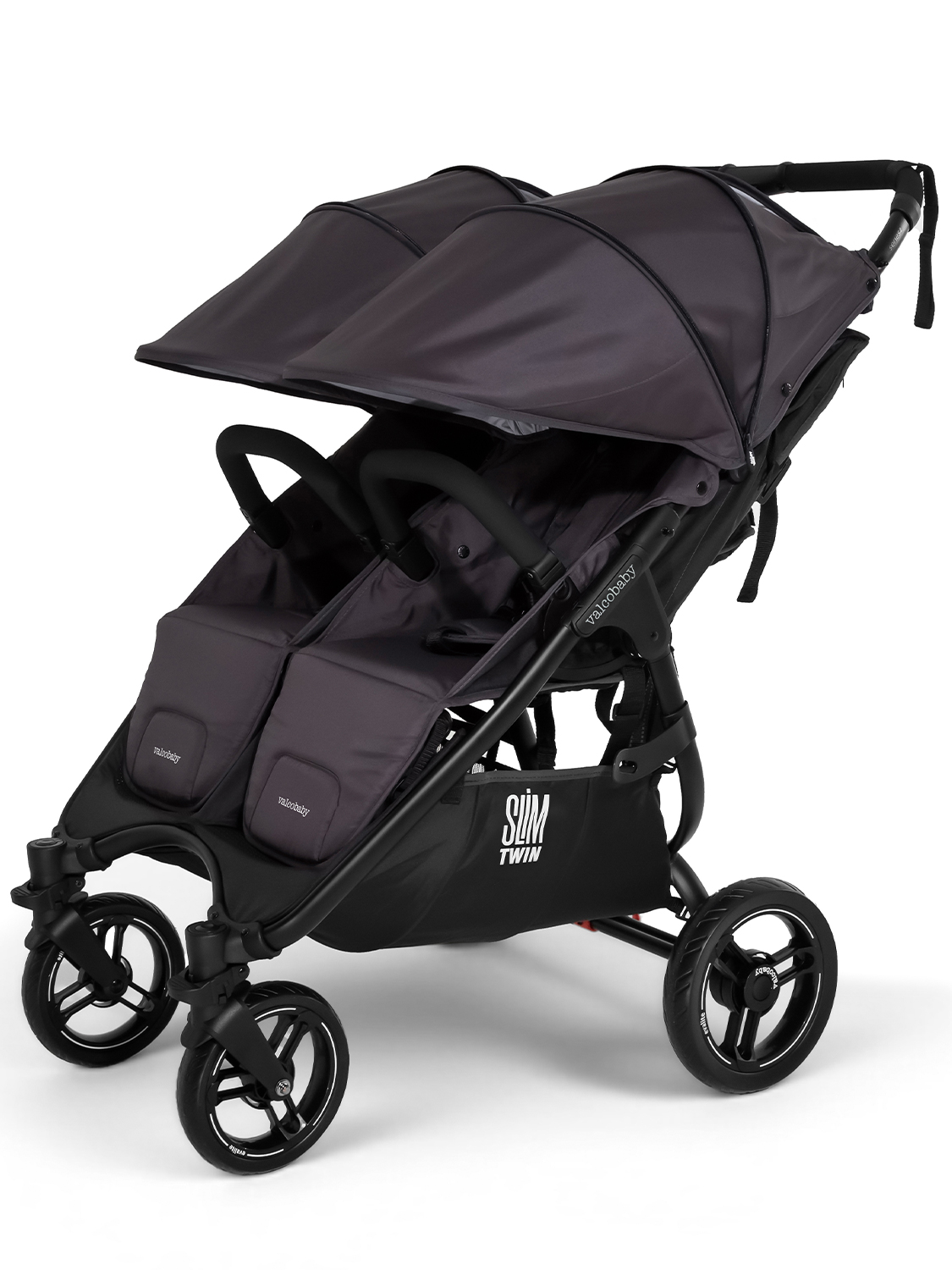 Коляска прогулочная для двойни Valco Baby Slim Twin 2.0