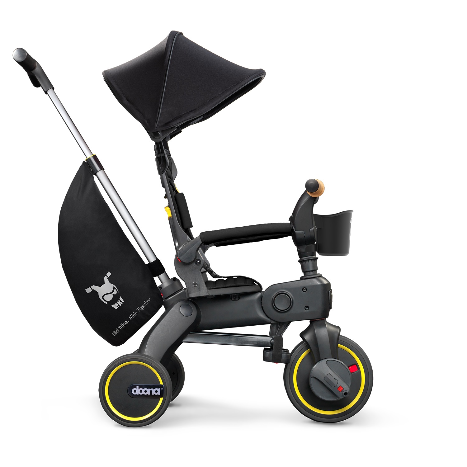 Велосипед трёхколесный Doona Liki Trike S5 с ручкой