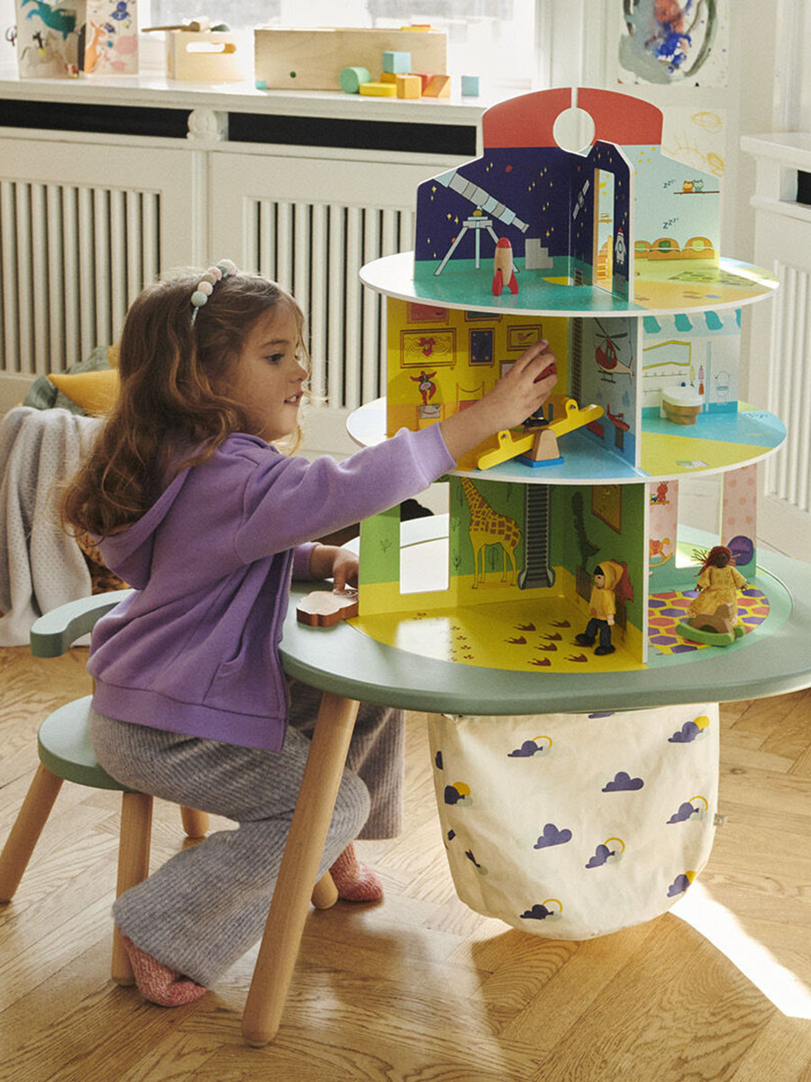 Домик деревянный Stokke MuTable Play House 3 Level