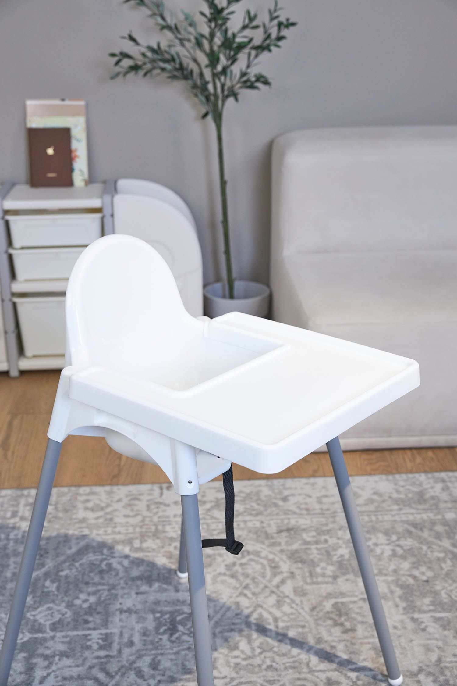 Стул для кормления UNIX Kids Fixed White PPHCIKEAW