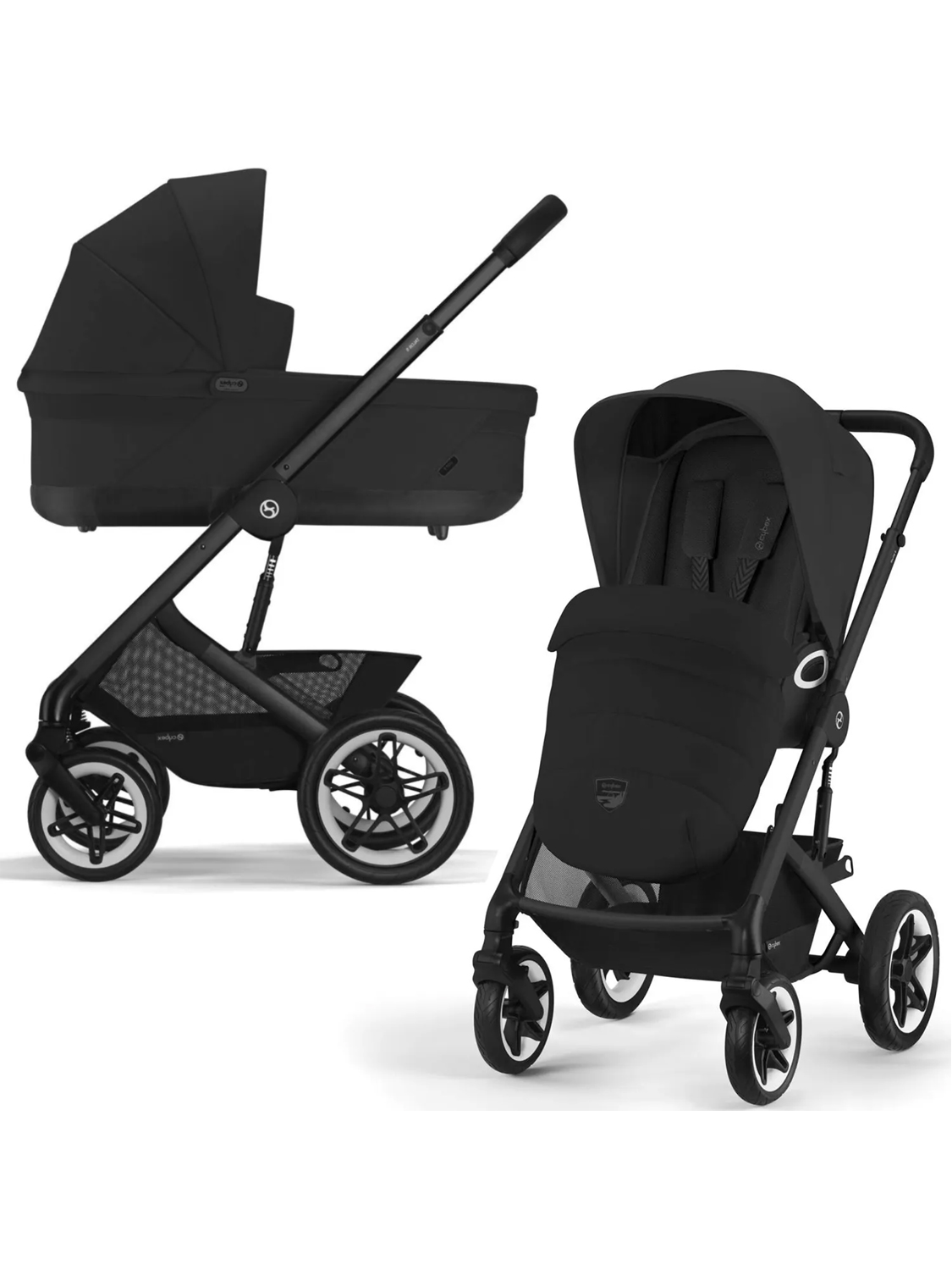 Коляска 2 в 1 Cybex Talos S Lux с дождевиками