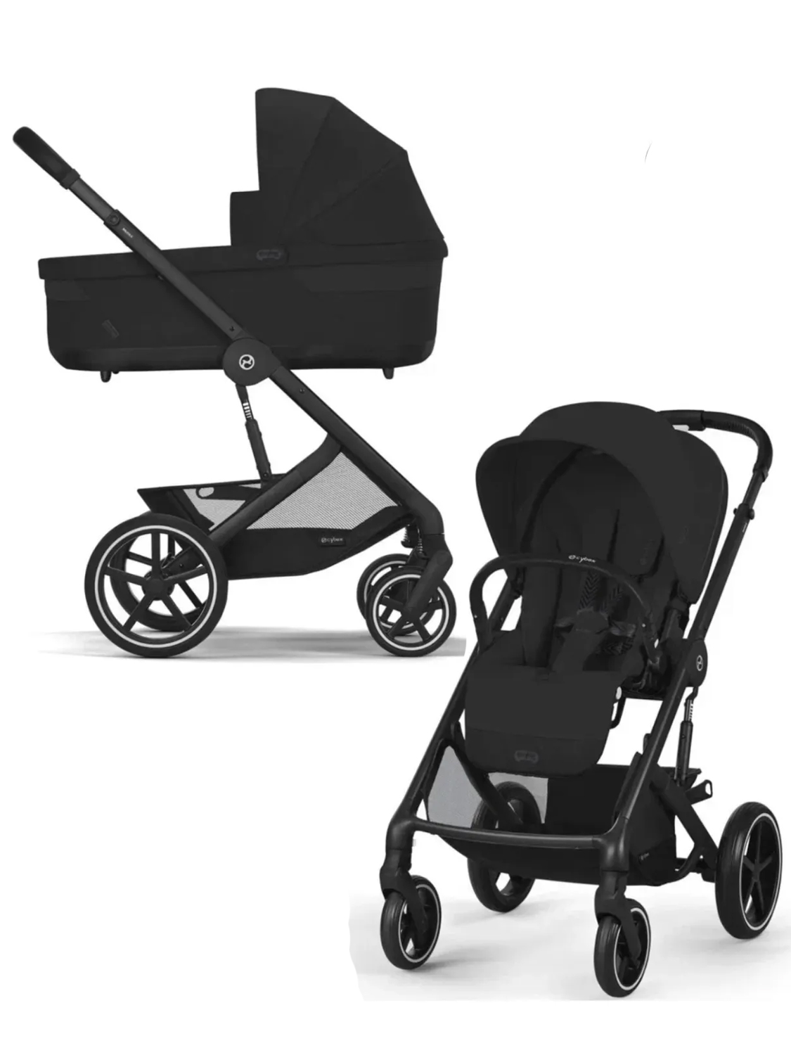 Коляска 2 в 1 Cybex Balios S Lux с дождевиком