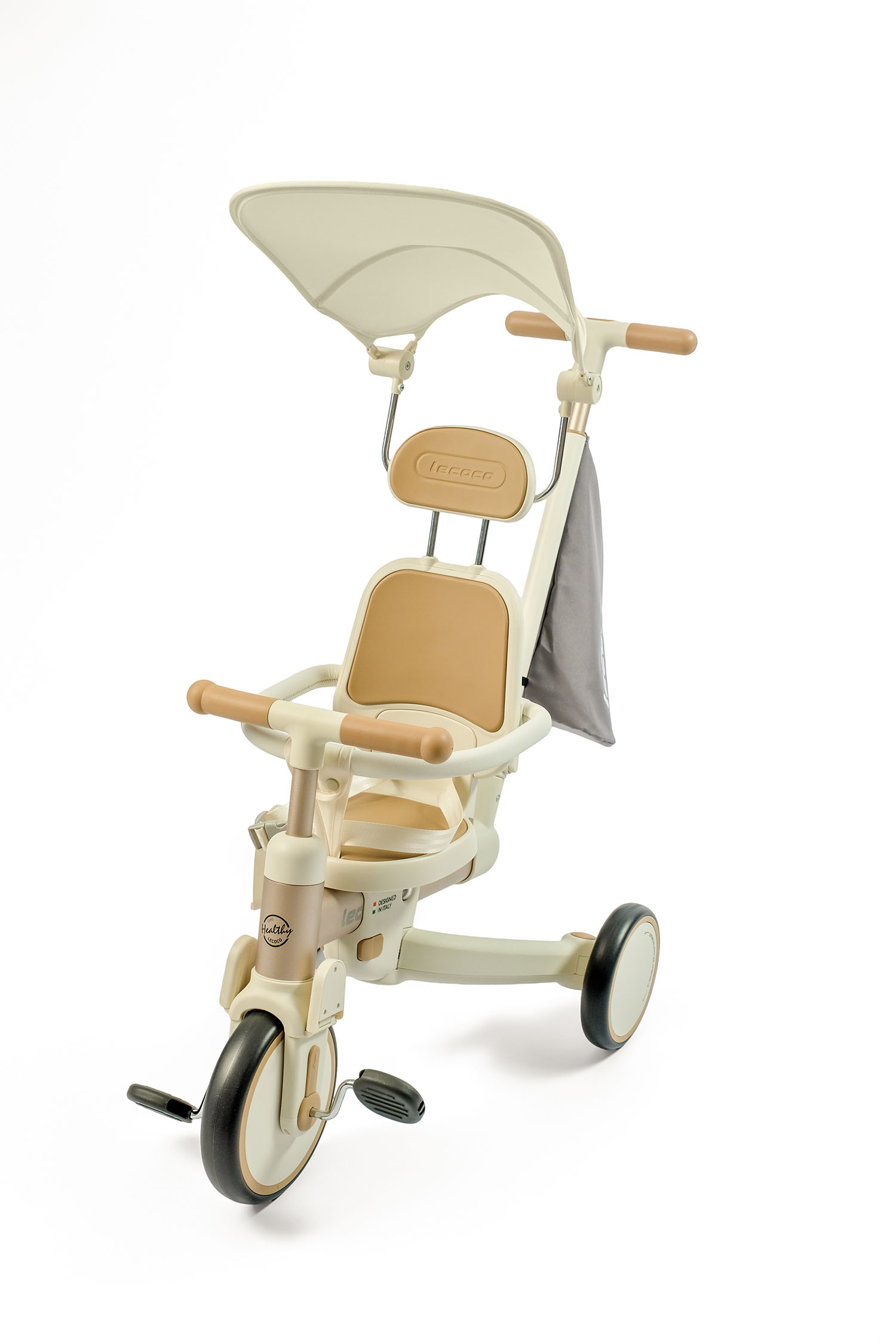 Велосипед трехколесный Lecoco S3Max beige
