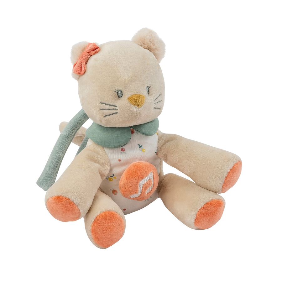 Игрушка мягкая Nattou Musical Soft toy MINI музыкальная