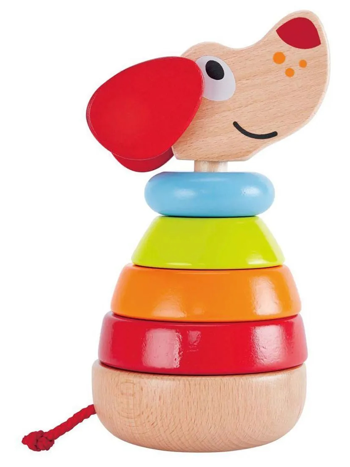 Звуковая игрушка-пирамидка «Собака» Hape