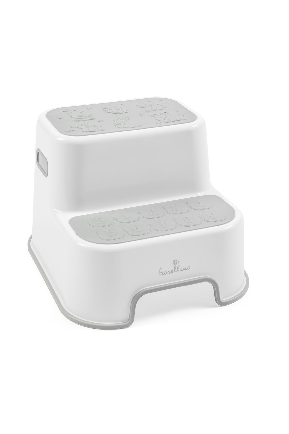 Стульчик подставка Fiorellino двухступенчатый Step Stool cool grey STL-802 Витрина