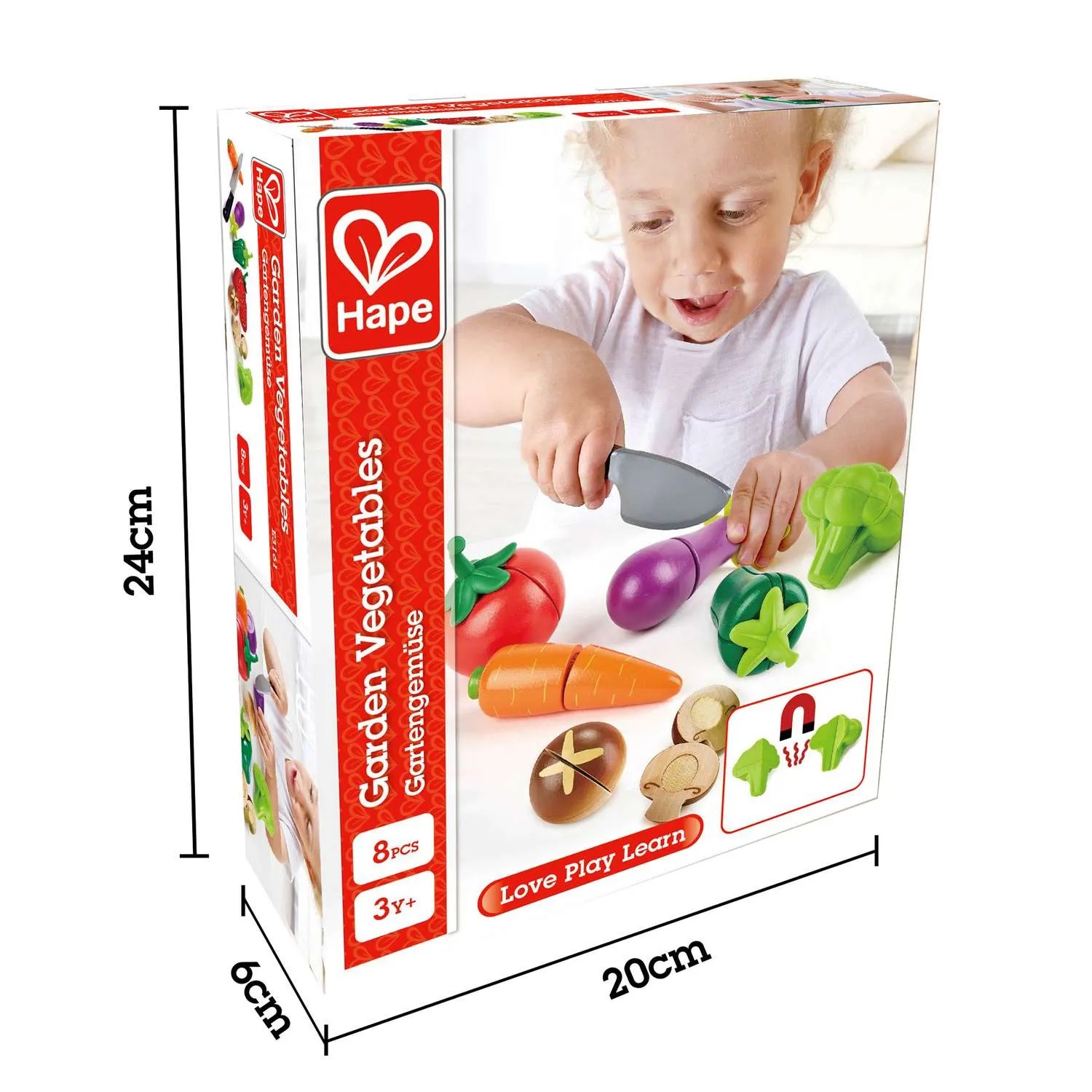 Игровой набор Hape «Овощи» E3161_HP