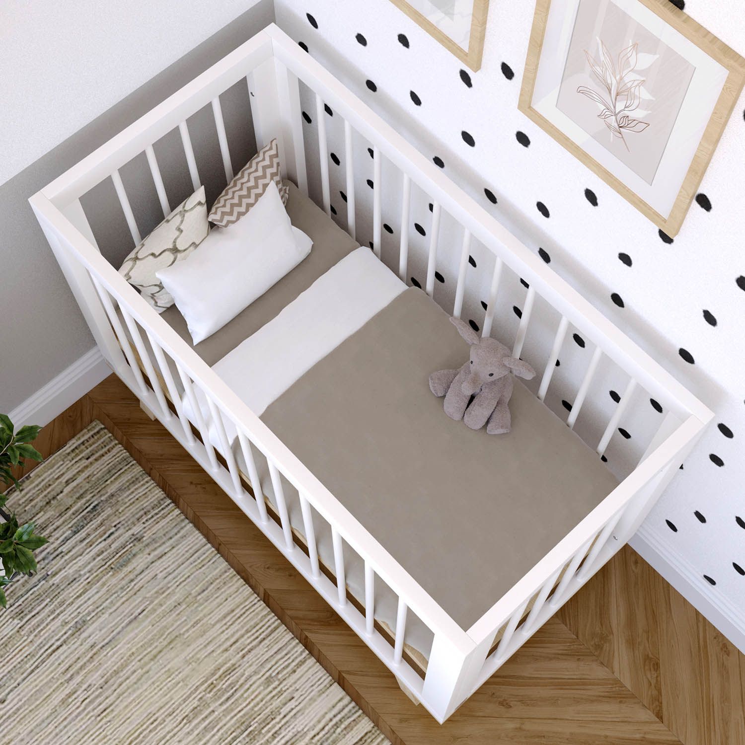 Кроватка 120x60 Lillaland Lilla Aria