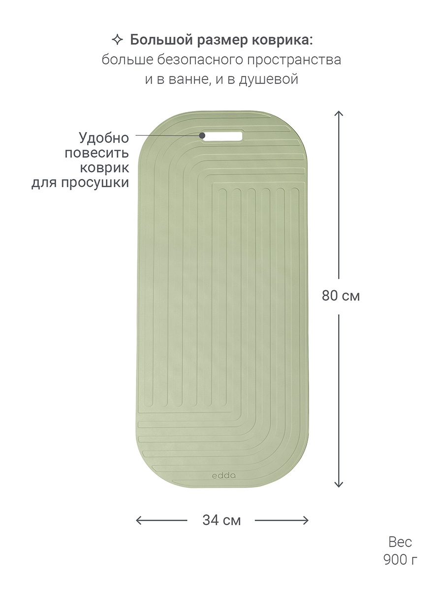 Коврик edda для ванной