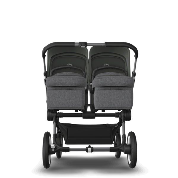 Коляска 2 в 1 Bugaboo Donkey 5 Twin шасси Graphite