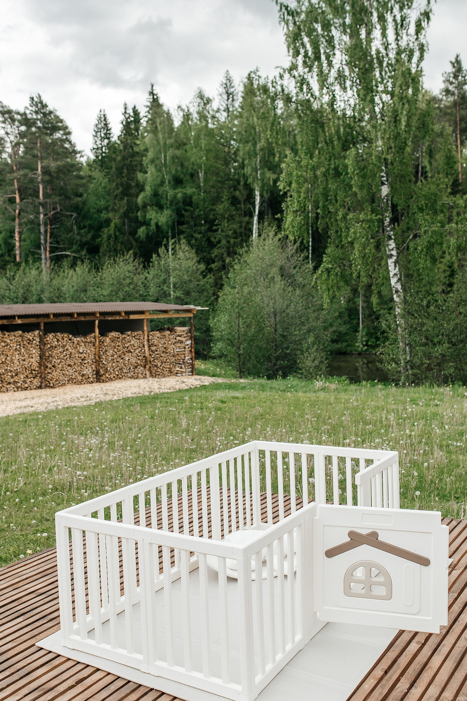 Манеж UNIX Kids Classic Tree House 150x180