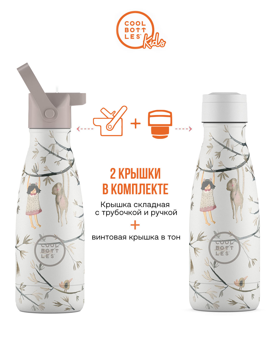 Термос–термобутылка Cool Bottles Kids 260мл