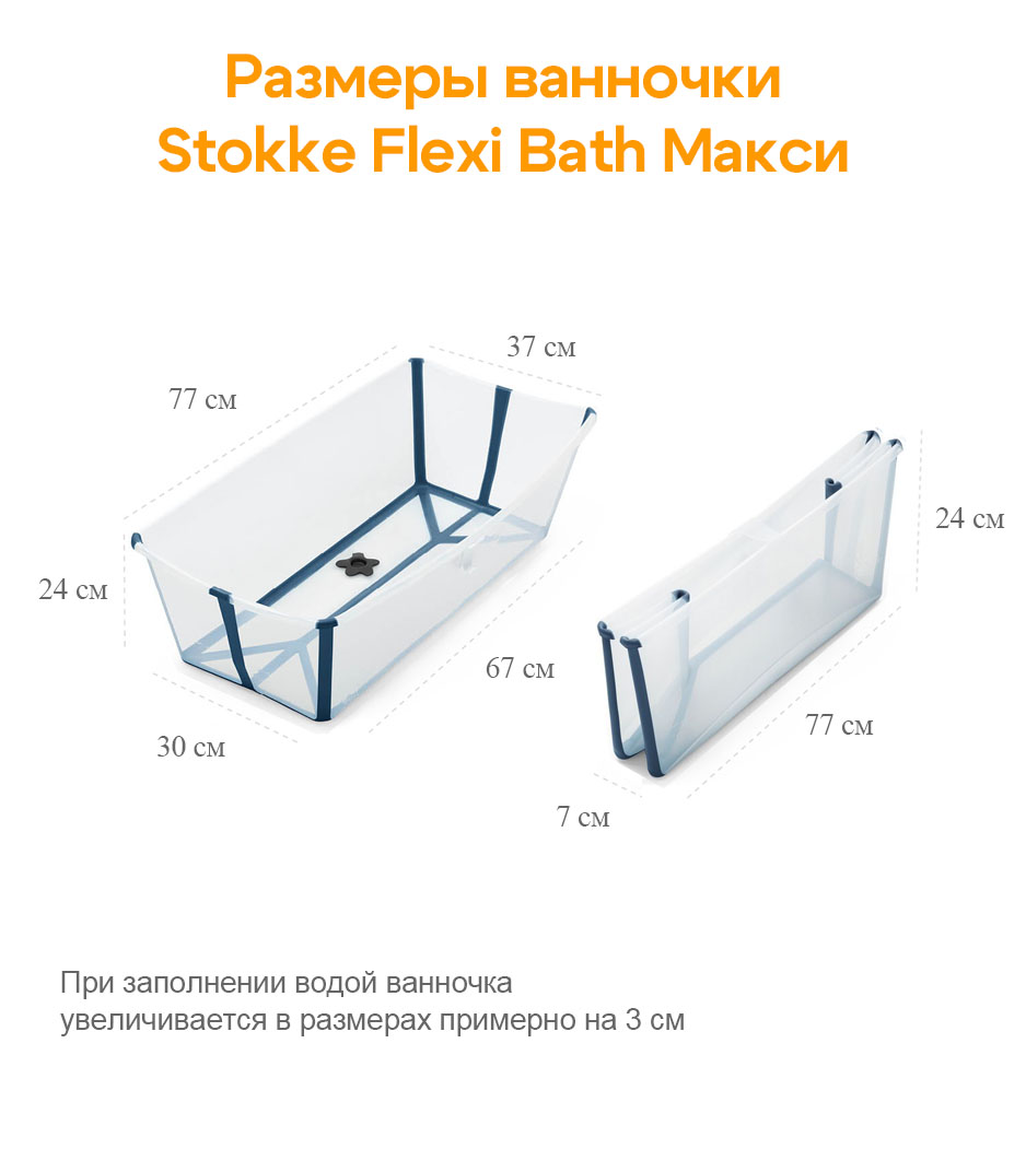 Ванночка Stokke Flexi Bath Макси