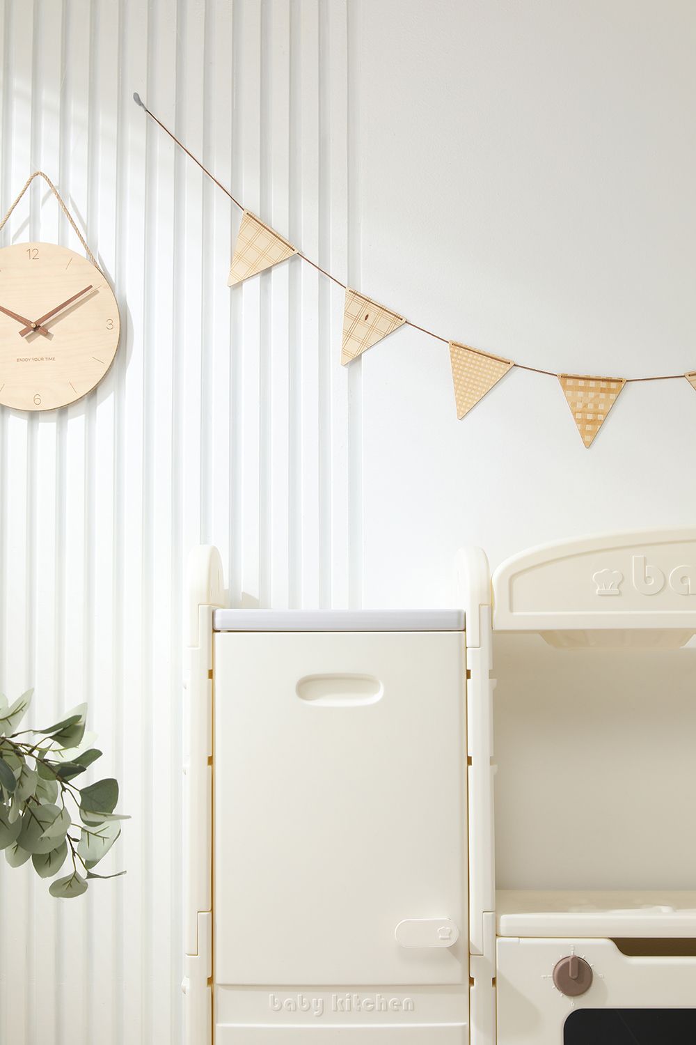 Кухня детская UNIX Kids Cook & Store 2 Grey PKTNC&S2GRY 48 элементов