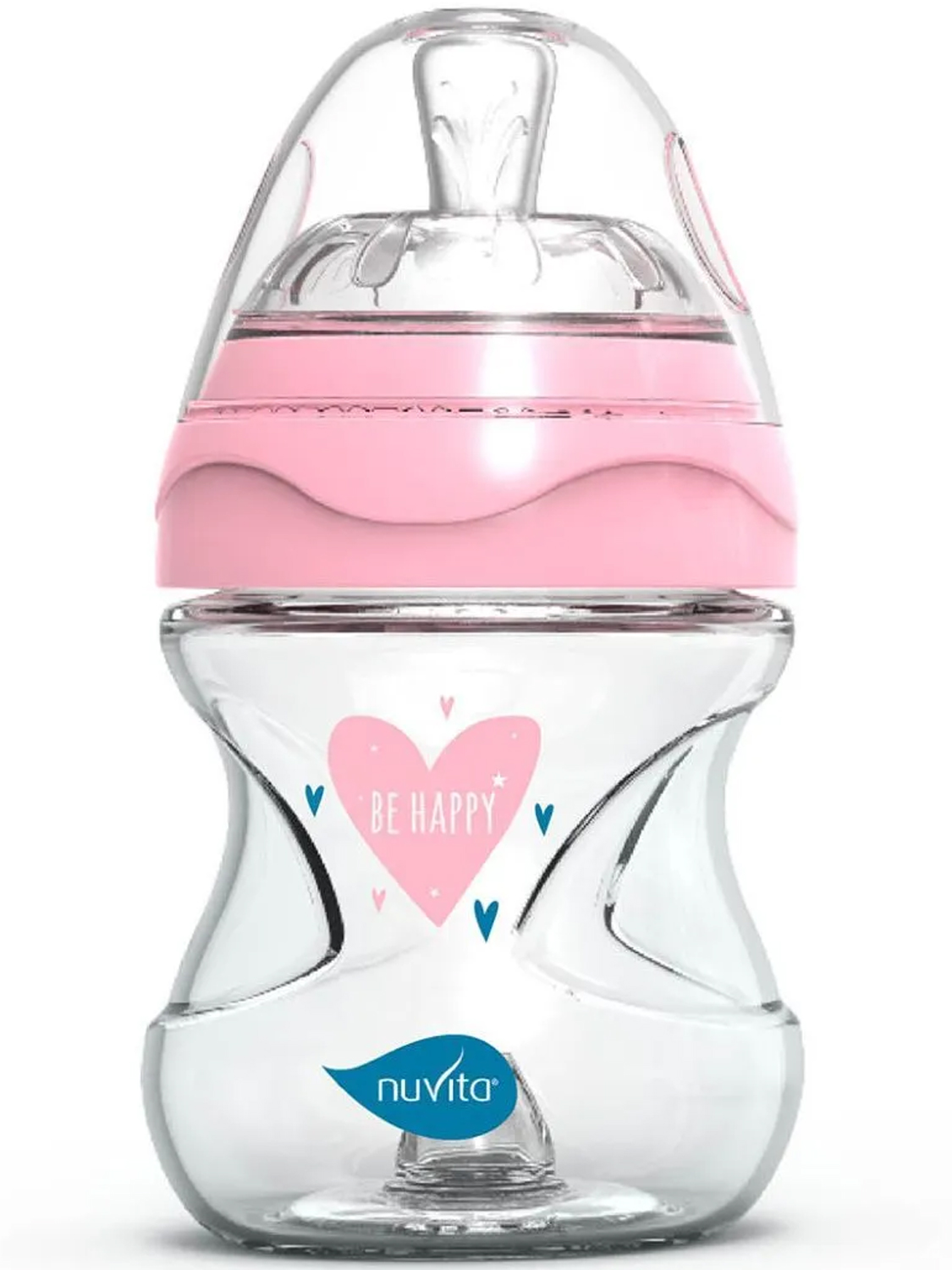 Бутылочка антиколиковая Nuvita 6013 Glass Collection 140мл, стекло