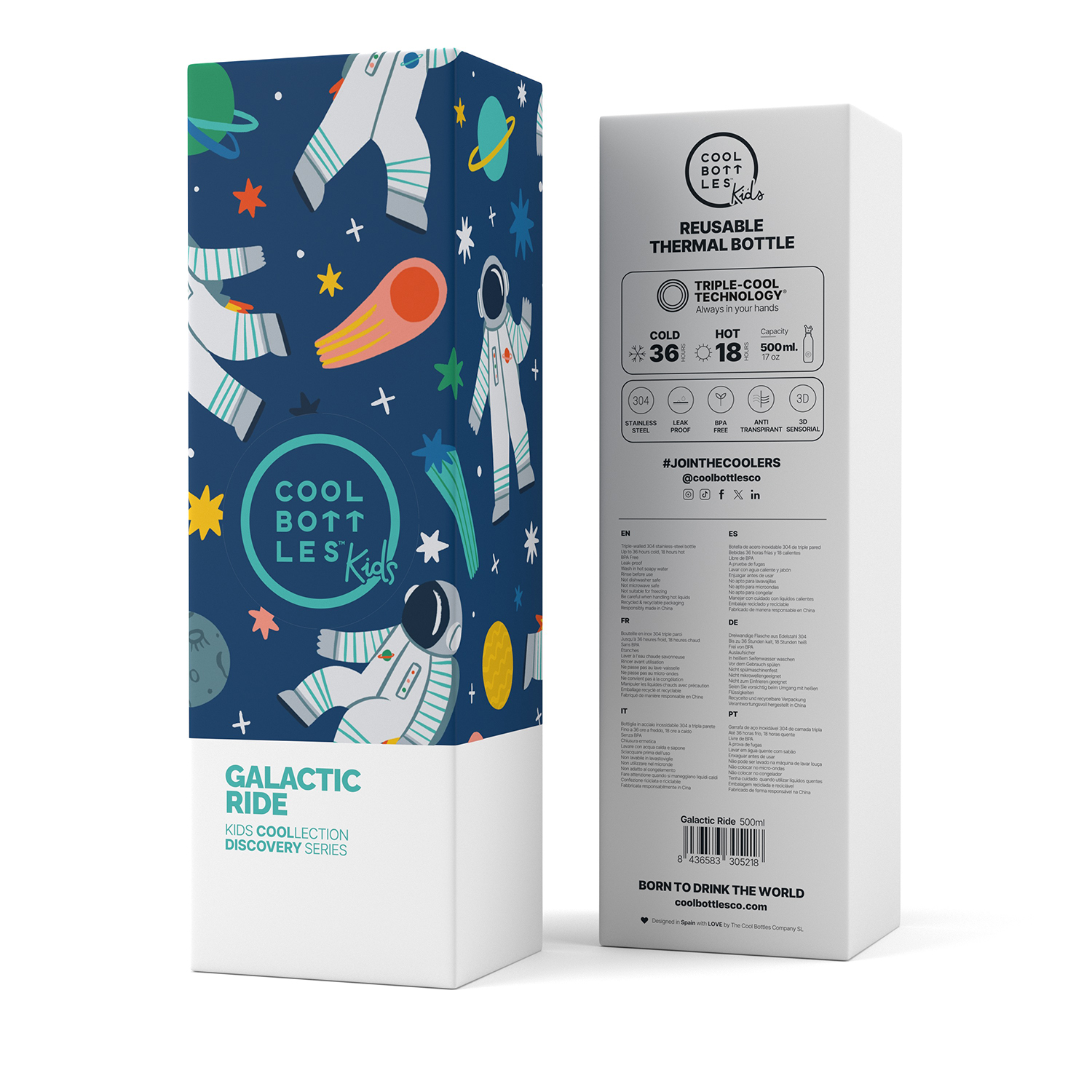 Термос–термобутылка Cool Bottles Kids 500мл